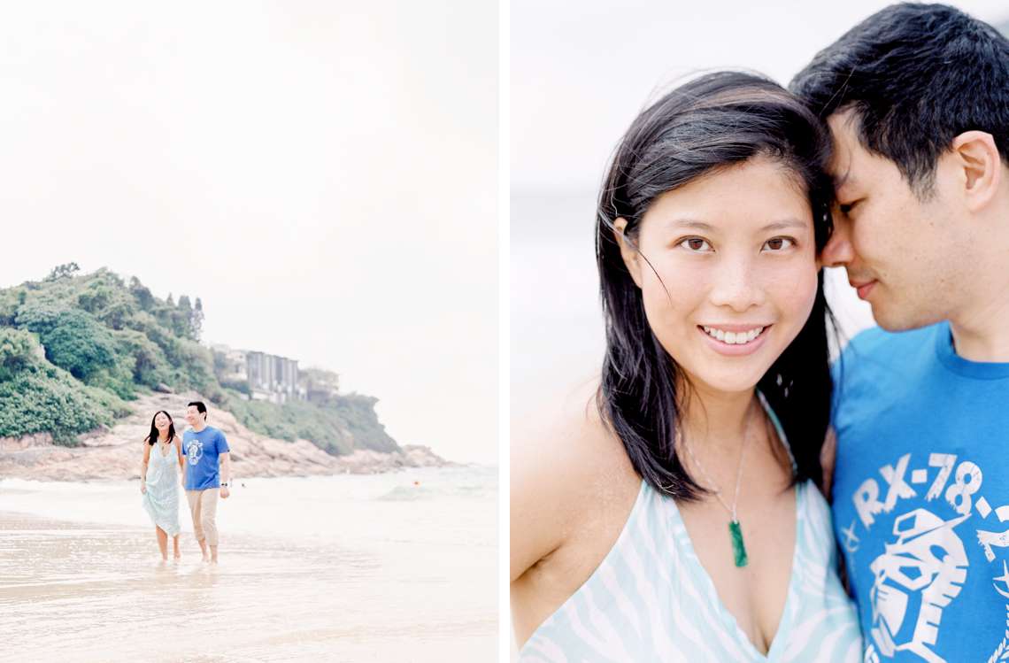 Portrait session in Hong Kong at the beach