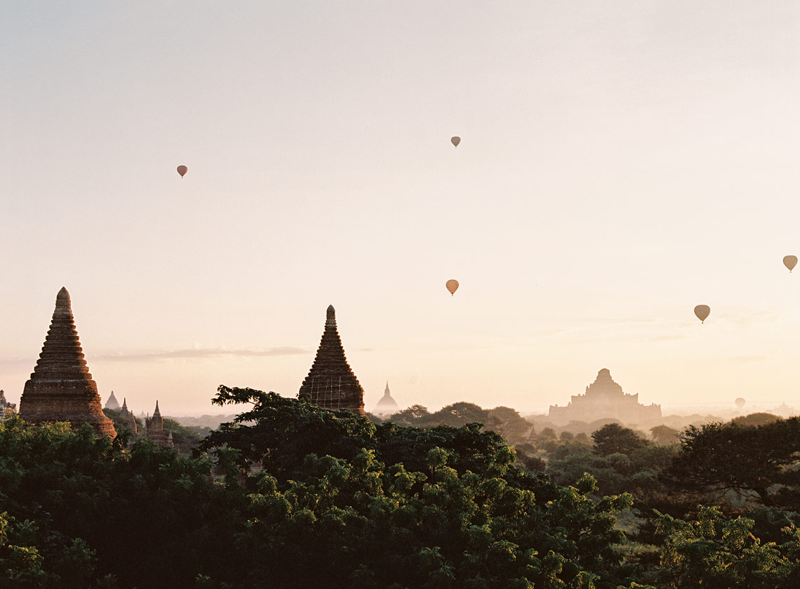 Bagan temple portrait photography