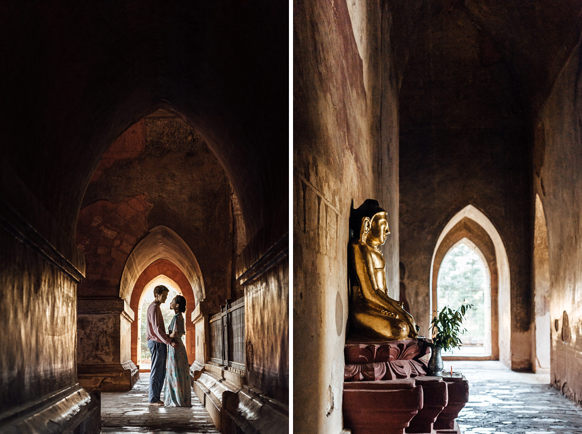 Bagan temple portrait photography
