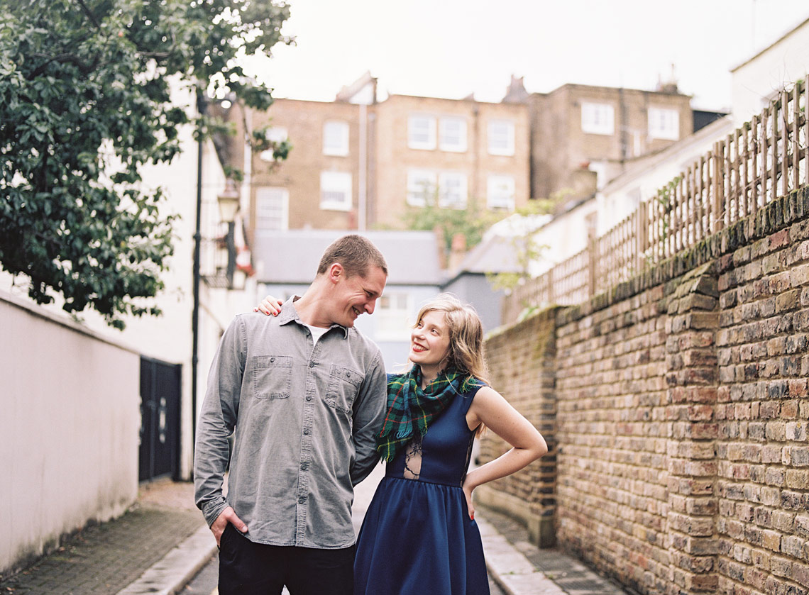 Couple Portraits in Notting Hill London