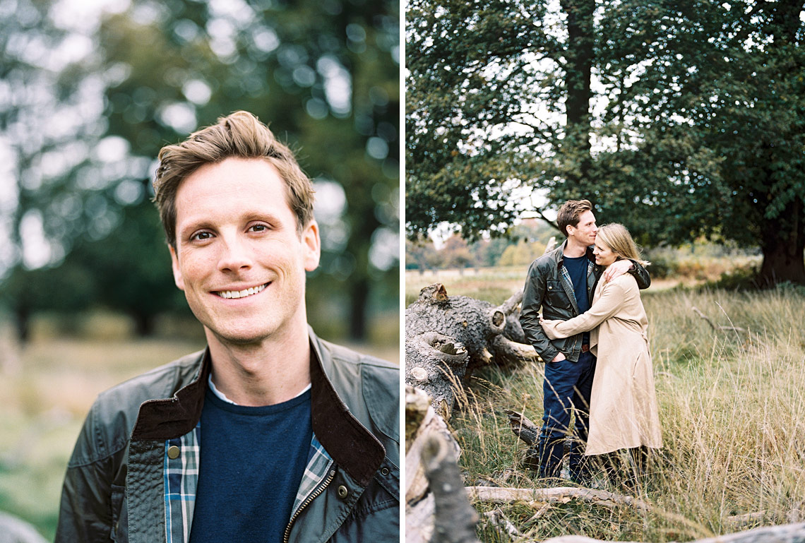 Couple portraits in London
