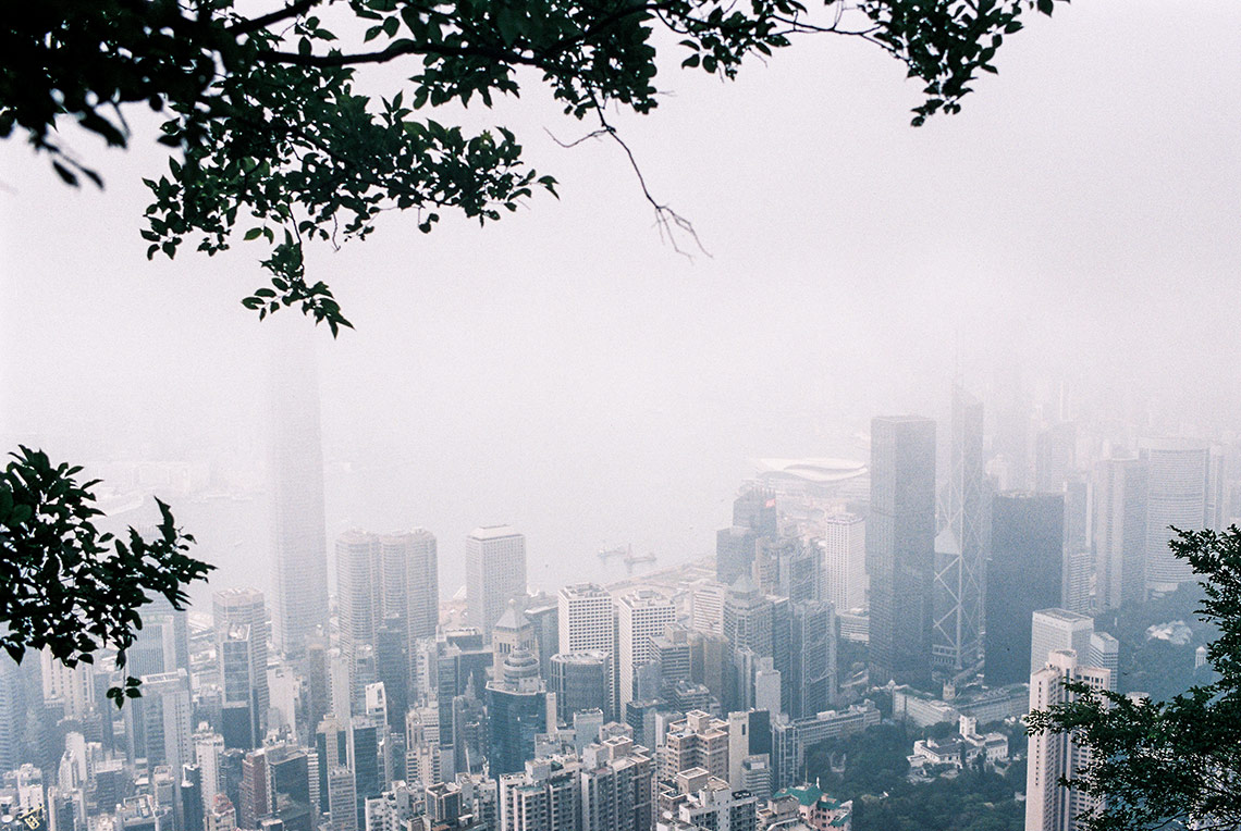View from Victoria Peak Hong Kong