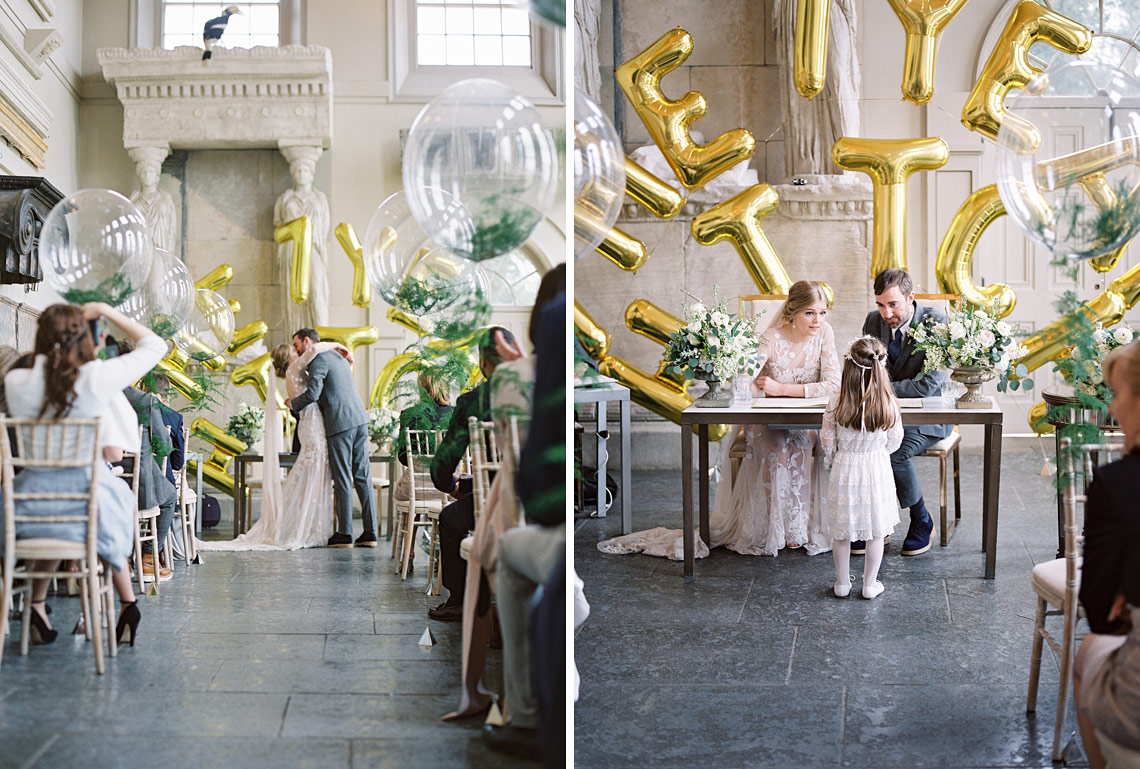 A Spring wedding at Aynhoe Park