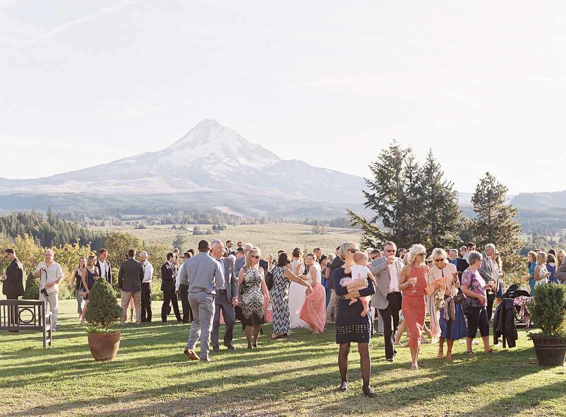 Mount Hood organic farms wedding