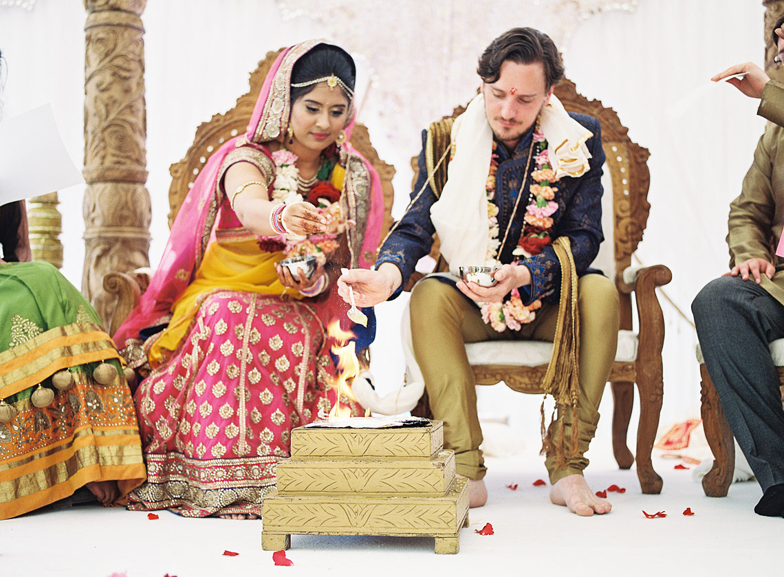 Indian English Fusion wedding